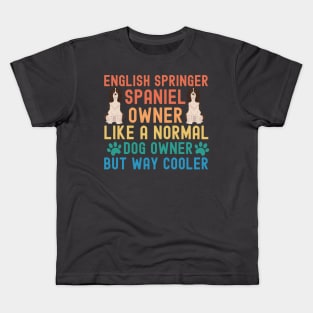 English Springer Spaniel Owner Kids T-Shirt